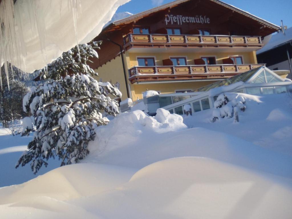Aparthotel Pfeffermuehle ラムサウ・アム・ダッハシュタイン エクステリア 写真